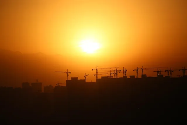 sunset, nature, building, construction, city, real estate. Property creators skills test: one witnessed task per role