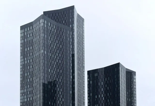 skyscrapers, buildings, architecture, modern, contemporary, glass, manchester, england, uk, manchester, manchester, manchester, manchester, manchester. Three ways to attribute a Manchester new-build enquiry, with proof limits