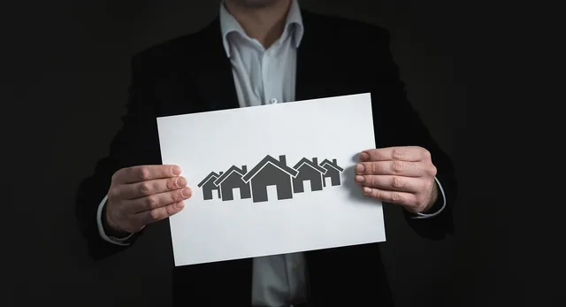 real estate, agent, house, mortgage, property, sign, business man, suit, real estate, real estate, real estate, agent, mortgage, mortgage, mortgage, mortgage, mortgage. A London agency creator brief, from listing launch to ASA disclosure